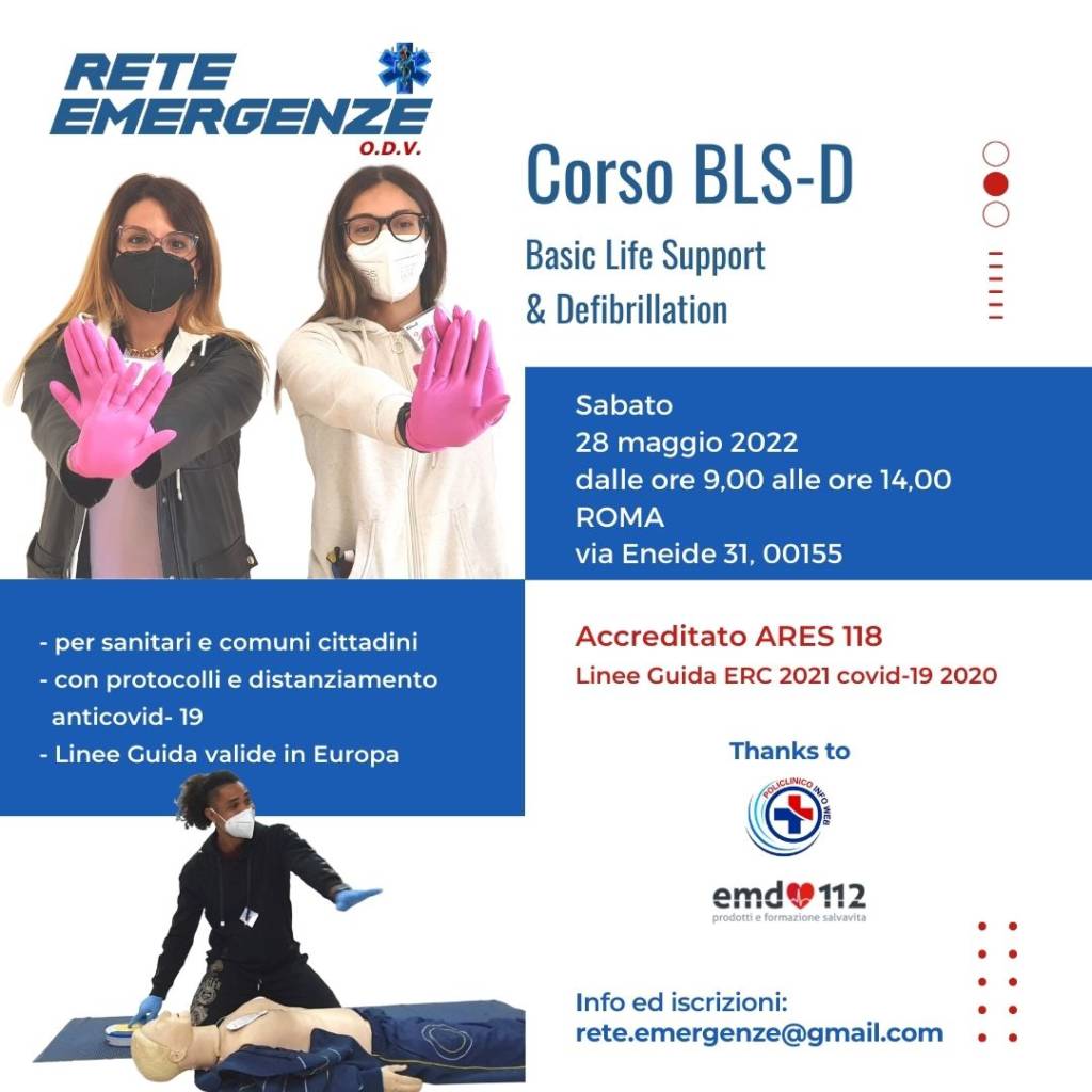 BLSD Roma Rete Emergenze Corso