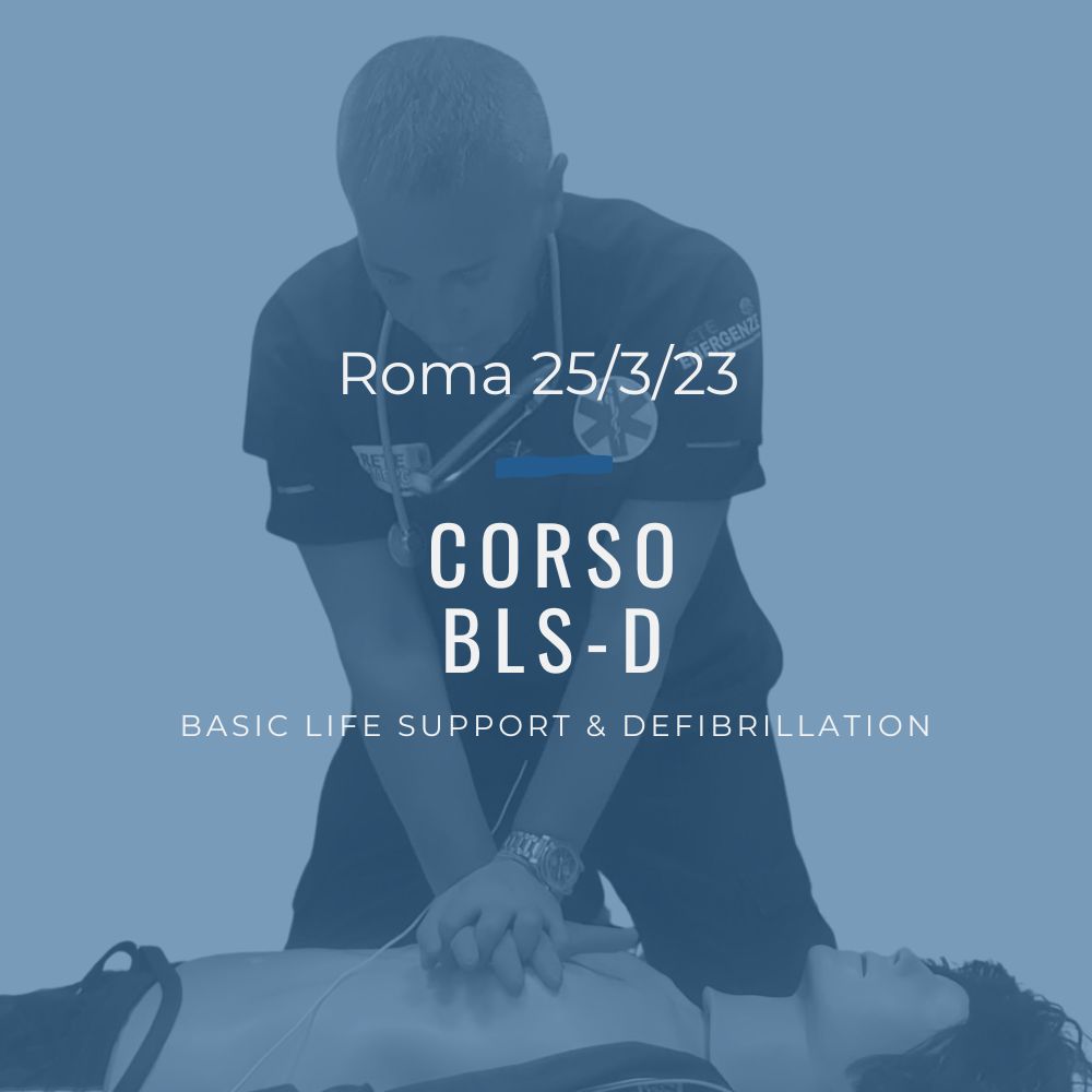 Corso Primo Soccorso BLSD – 25 Marzo 2023 a Roma