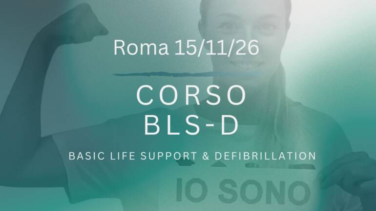 Corso Primo Soccorso – BLSD (con defibrillatore) DOMENICA 15 Novembre 2026 a Roma
